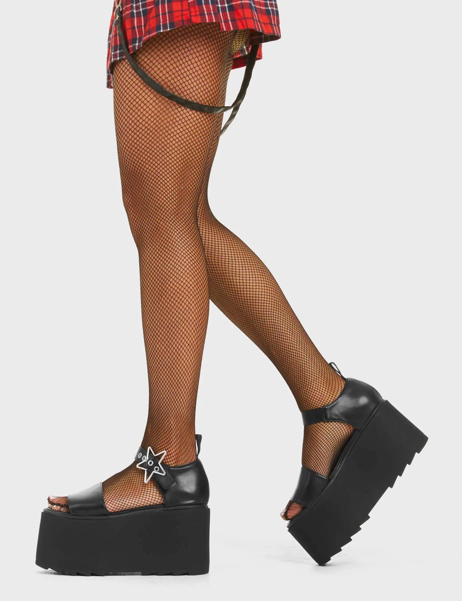 Celestial Chunky Platform Sandals Product Image