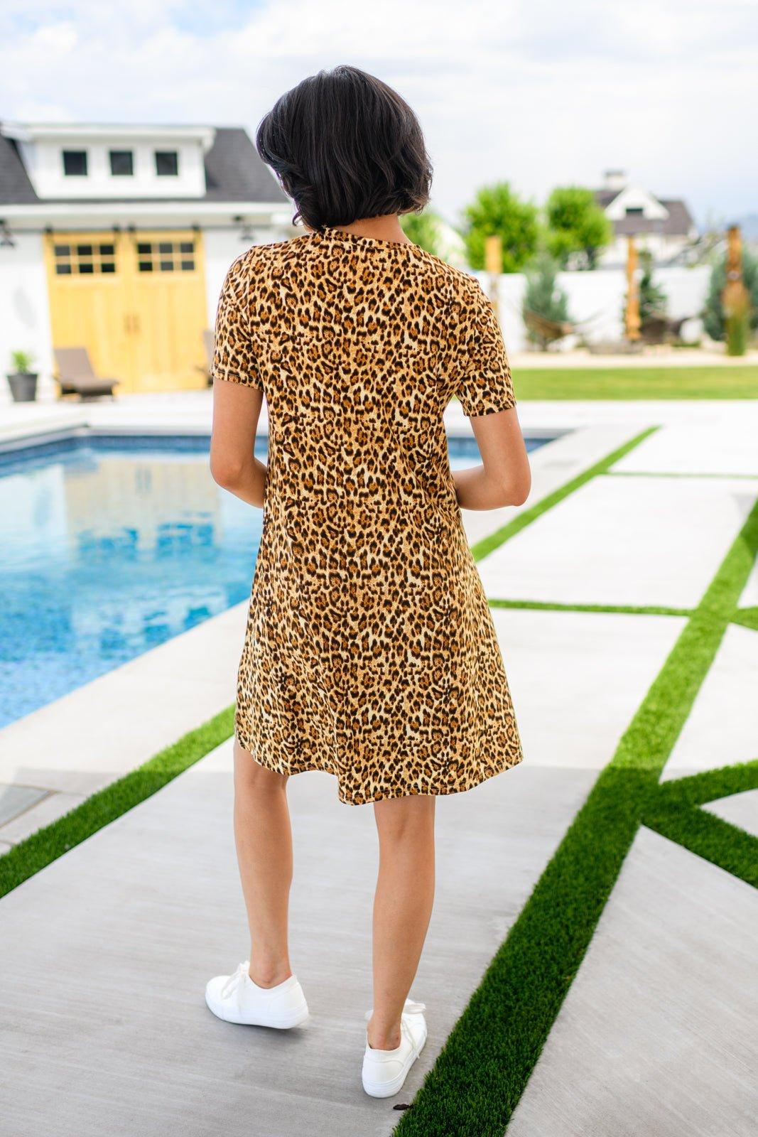 Lead Me On Leopard Print Dress (Online Exclusive) Product Image