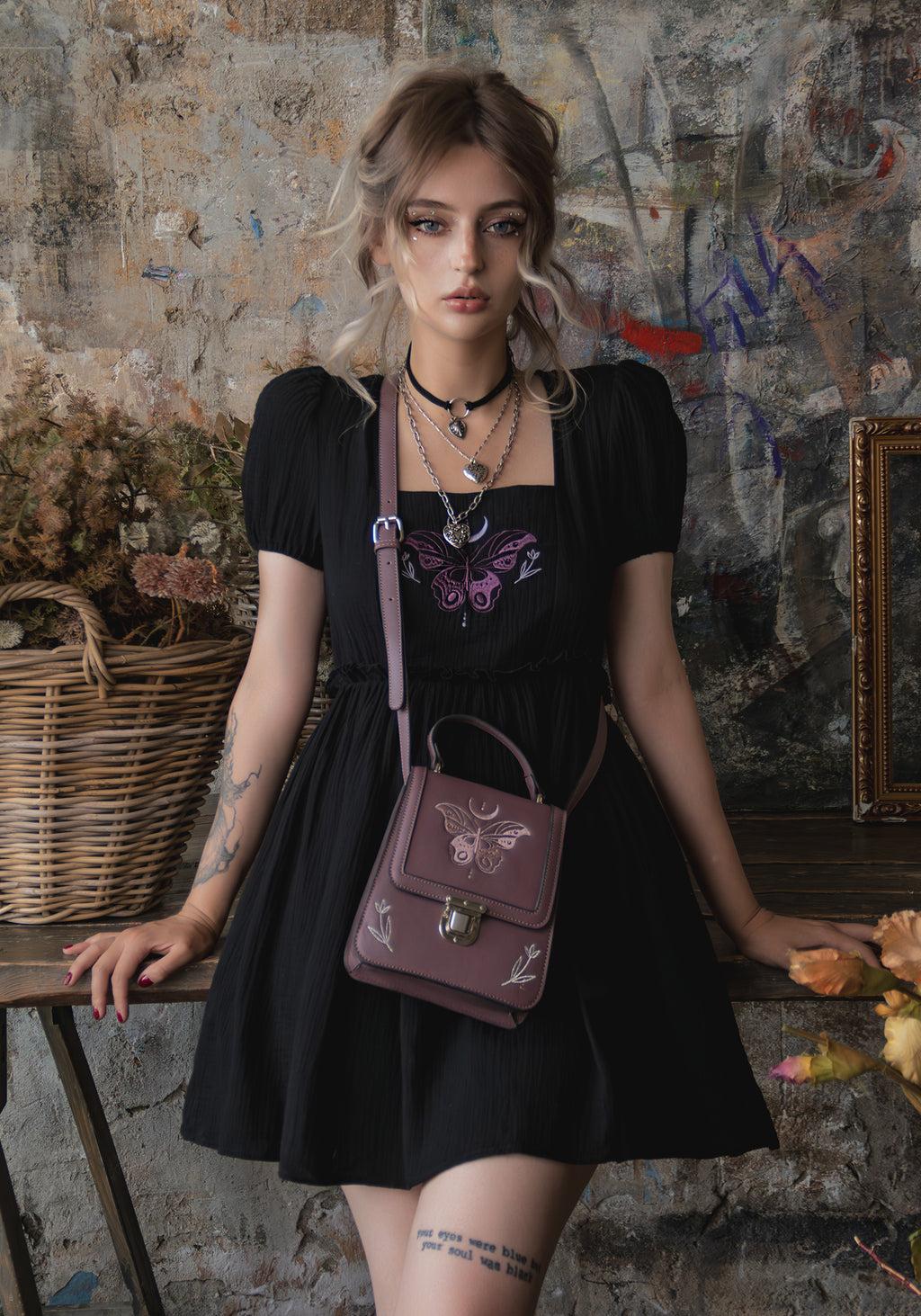 Cocoon Butterfly Crossbody Mini Satchel Bag Product Image