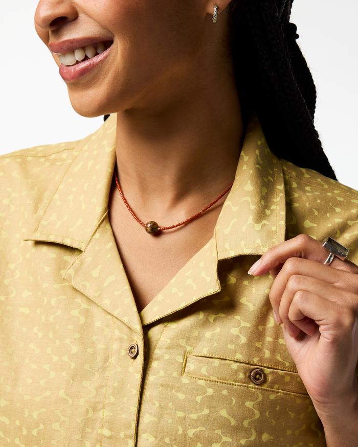 Afuera Button Up Shirt - Print - Women's Product Image