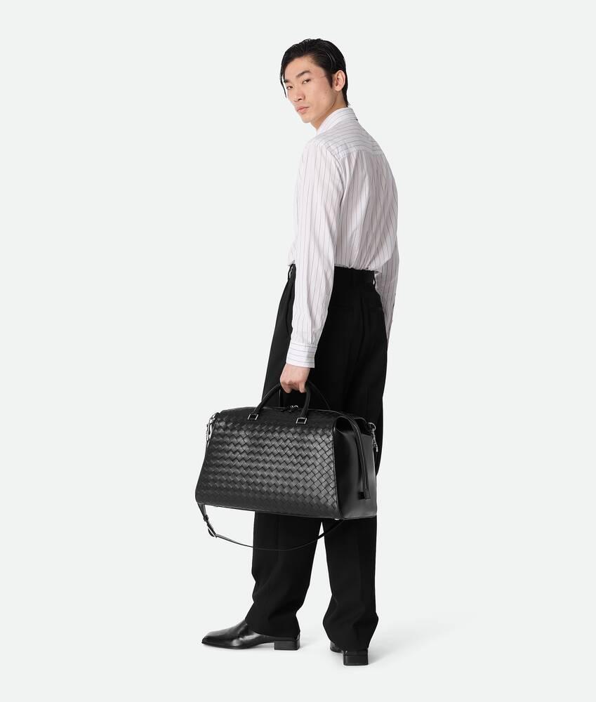 Men's  Zip Tape Weekender in Black Product Image