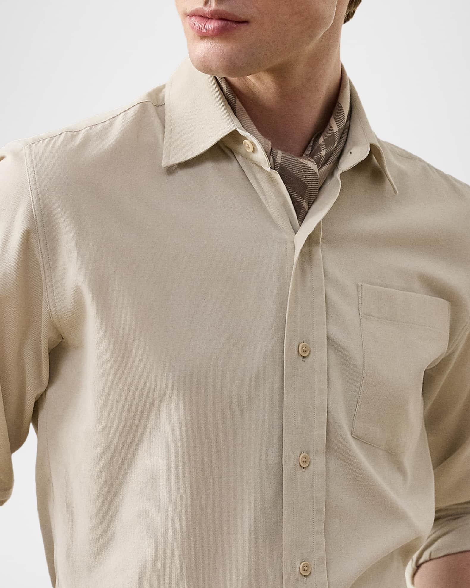 Men's Fine Wale Corduroy Button-Down Shirt Product Image