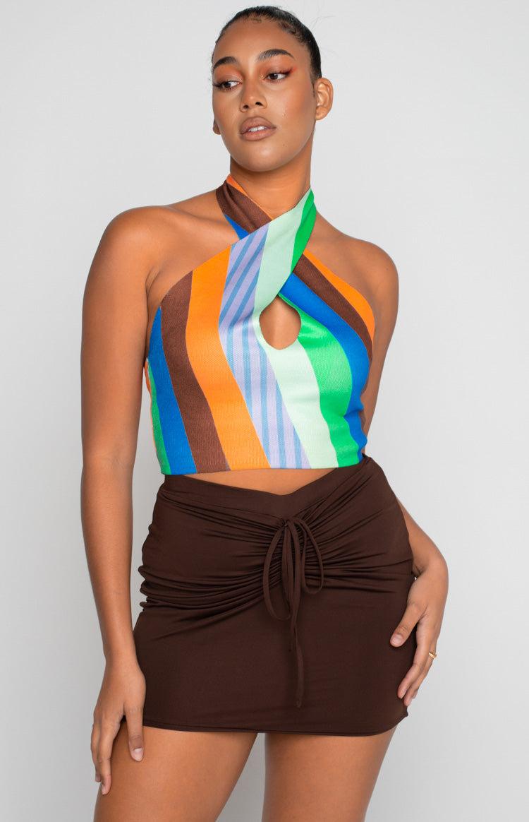 Flirtini Halter Crop Multi Product Image