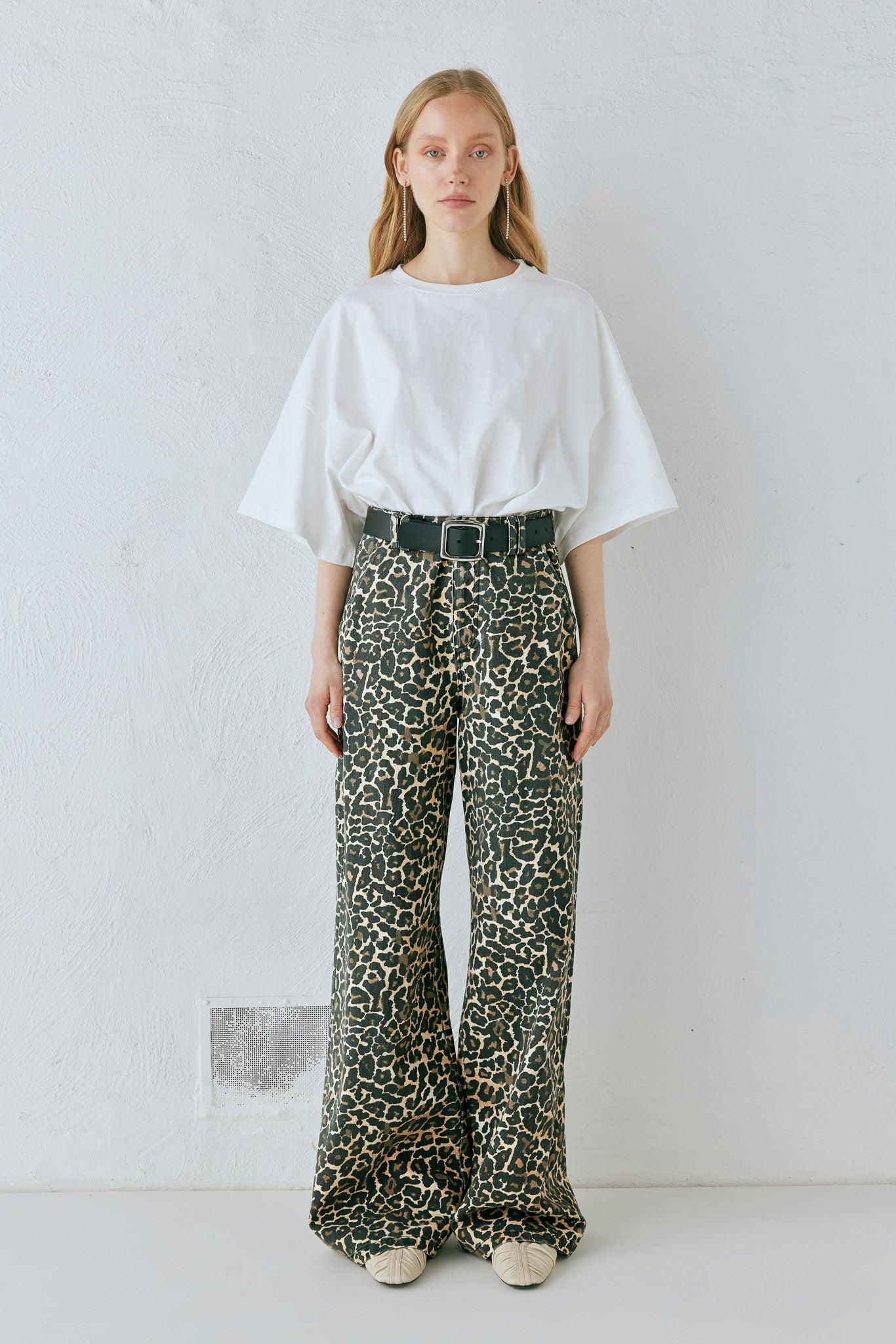 Zia Denim Jeans Leopard Product Image