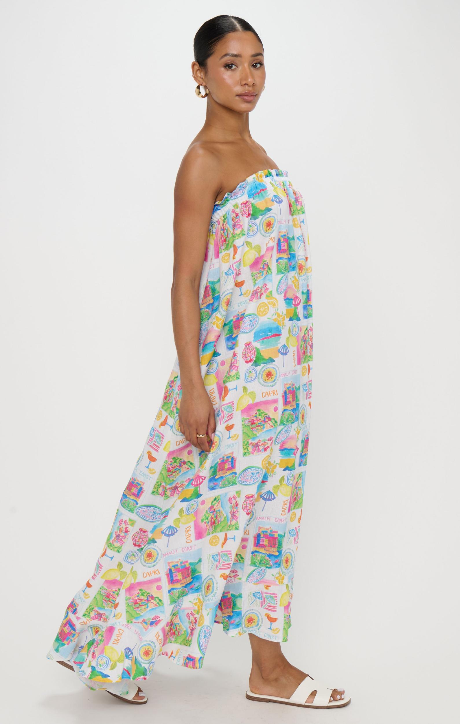 Destin Top ~ Amalfi Coast Rib Scrunch Product Image