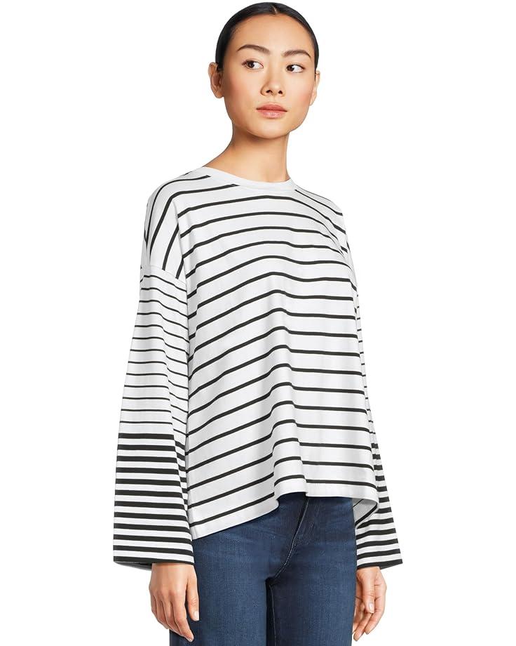 Structured Boxy Tee Stripe Product Image