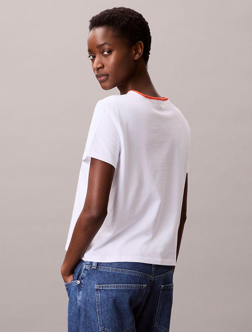 Round Logo Graphic Classic T-Shirt  Product Image