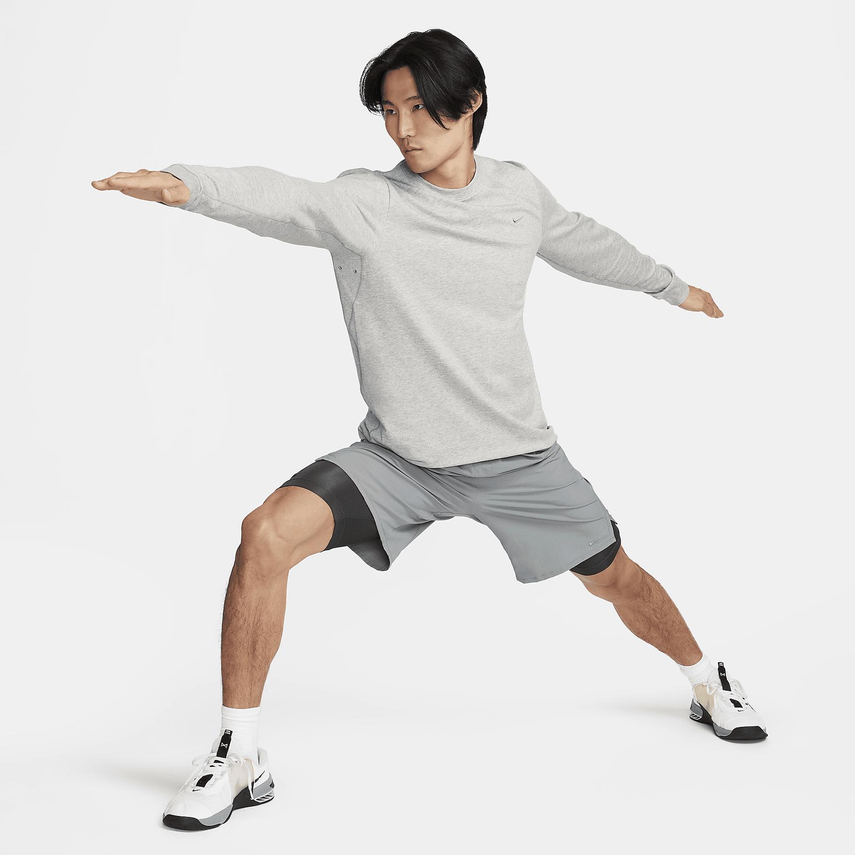 Nike Mens Primary Dri-FIT Long-Sleeve Versatile Top | FB8585-063 Product Image