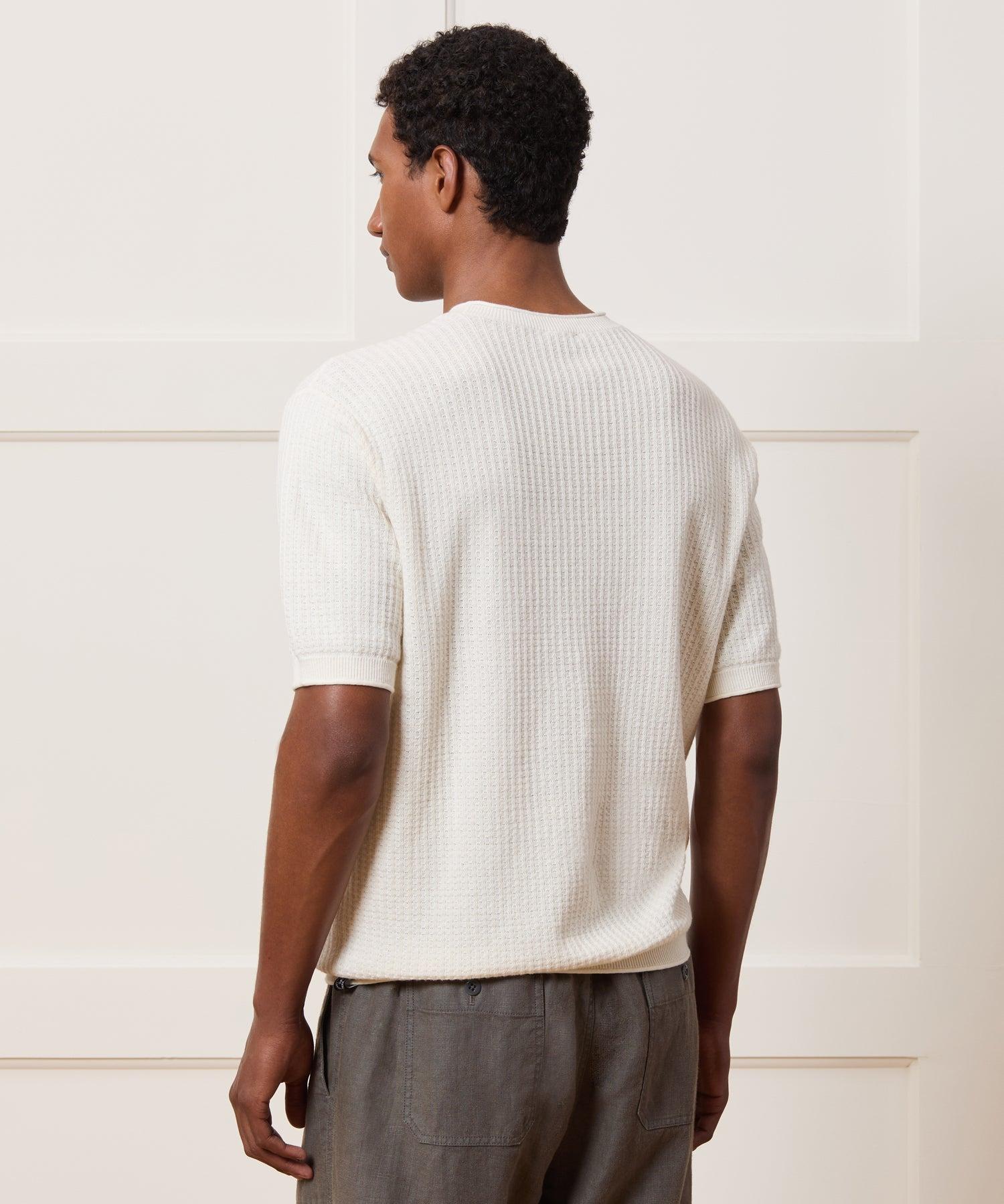 Linen Waffle Tee Product Image