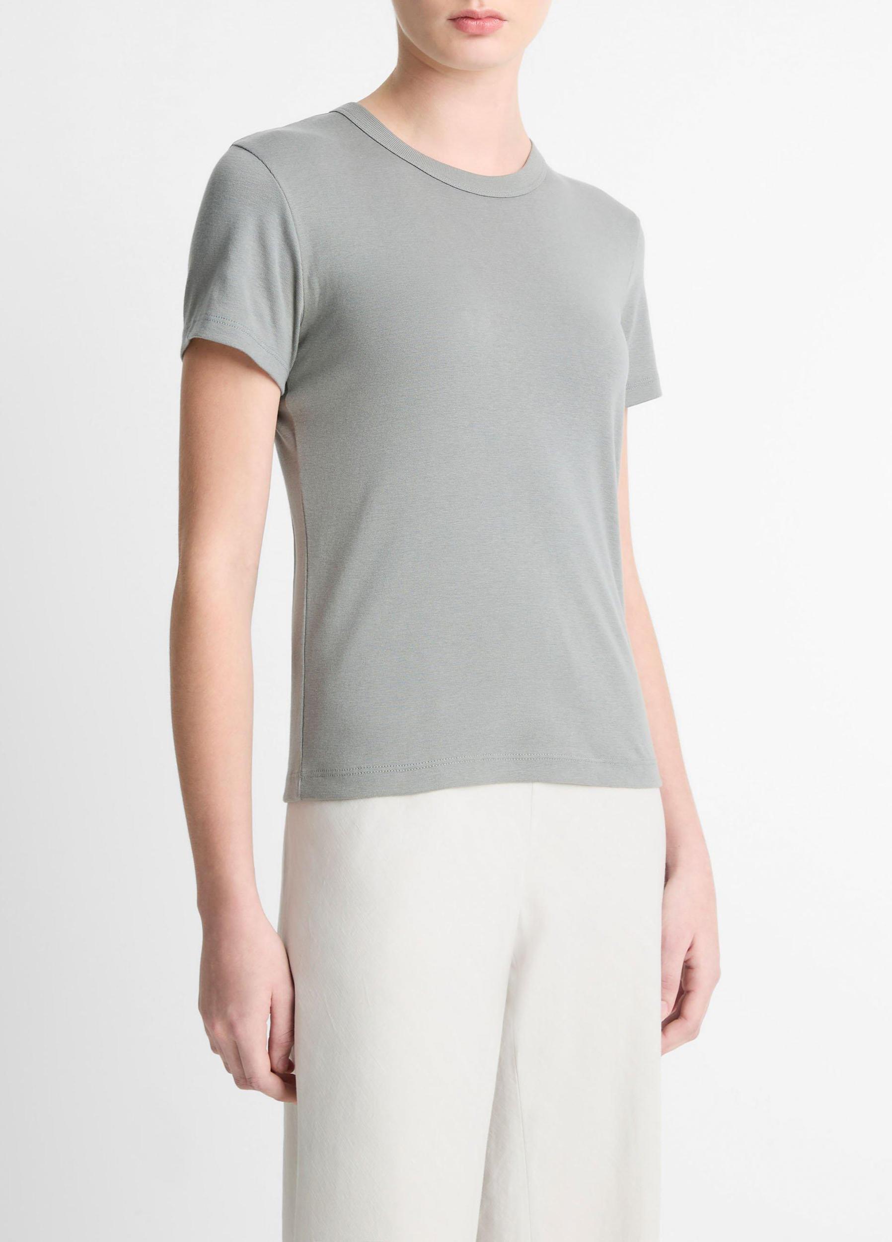 Pima Cotton-Blend '90s Shrunken T-Shirt Product Image