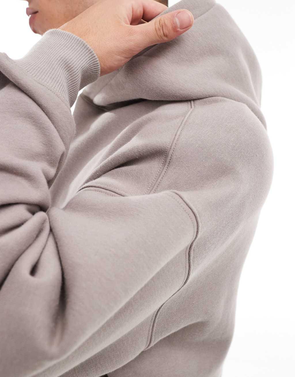 Cotton On box fit pullover hoodie in dusk Product Image