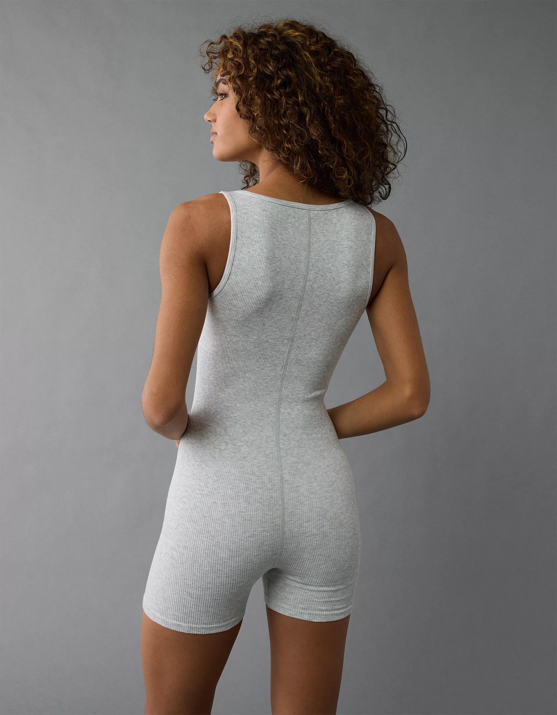 AE High Neck Seamless Lounge Romper Product Image