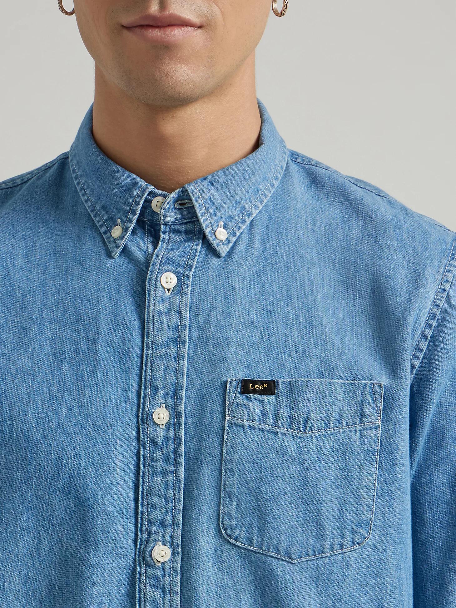 Men's Lee Denim Button Down Shirt | Men's Tops & Tees | Lee® Product Image