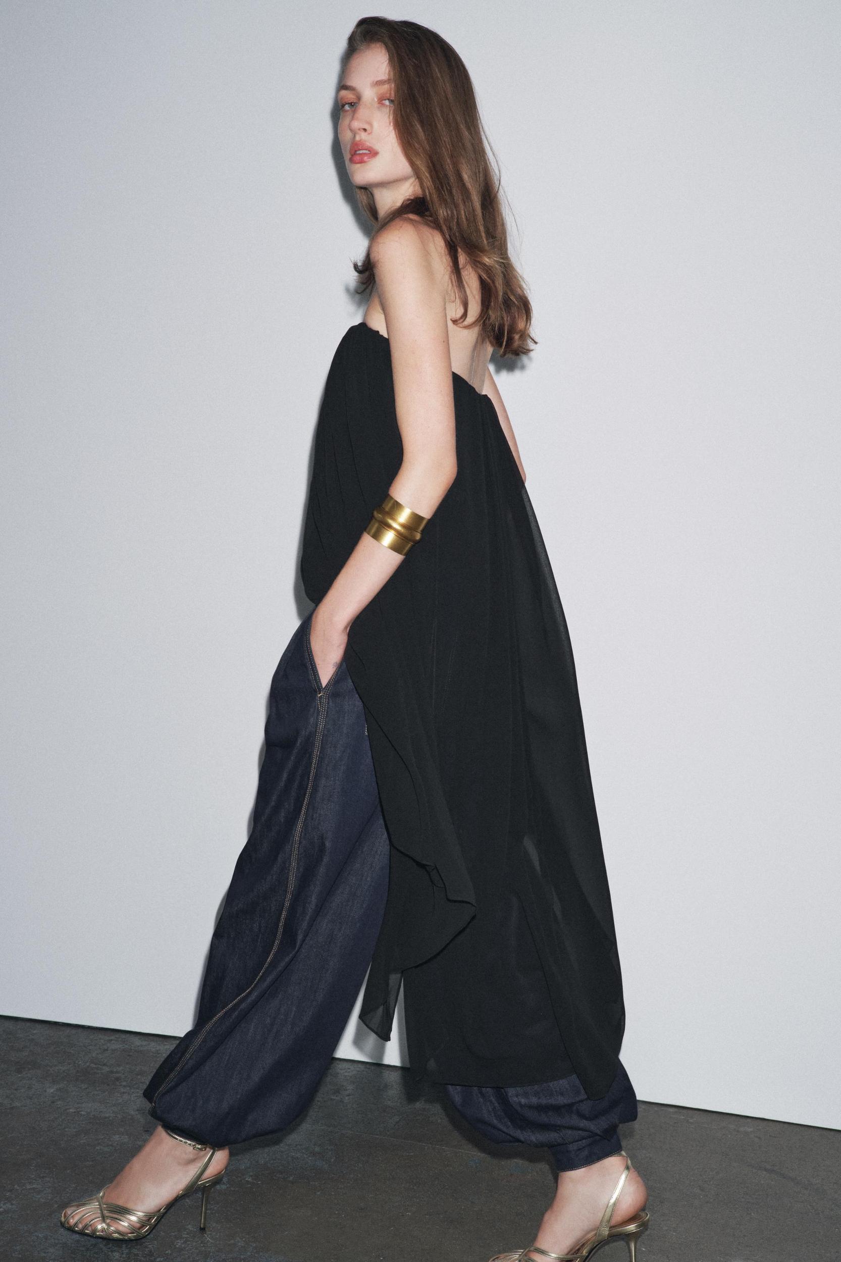 ZW COLLECTION STRAPLESS LONG TOP Product Image