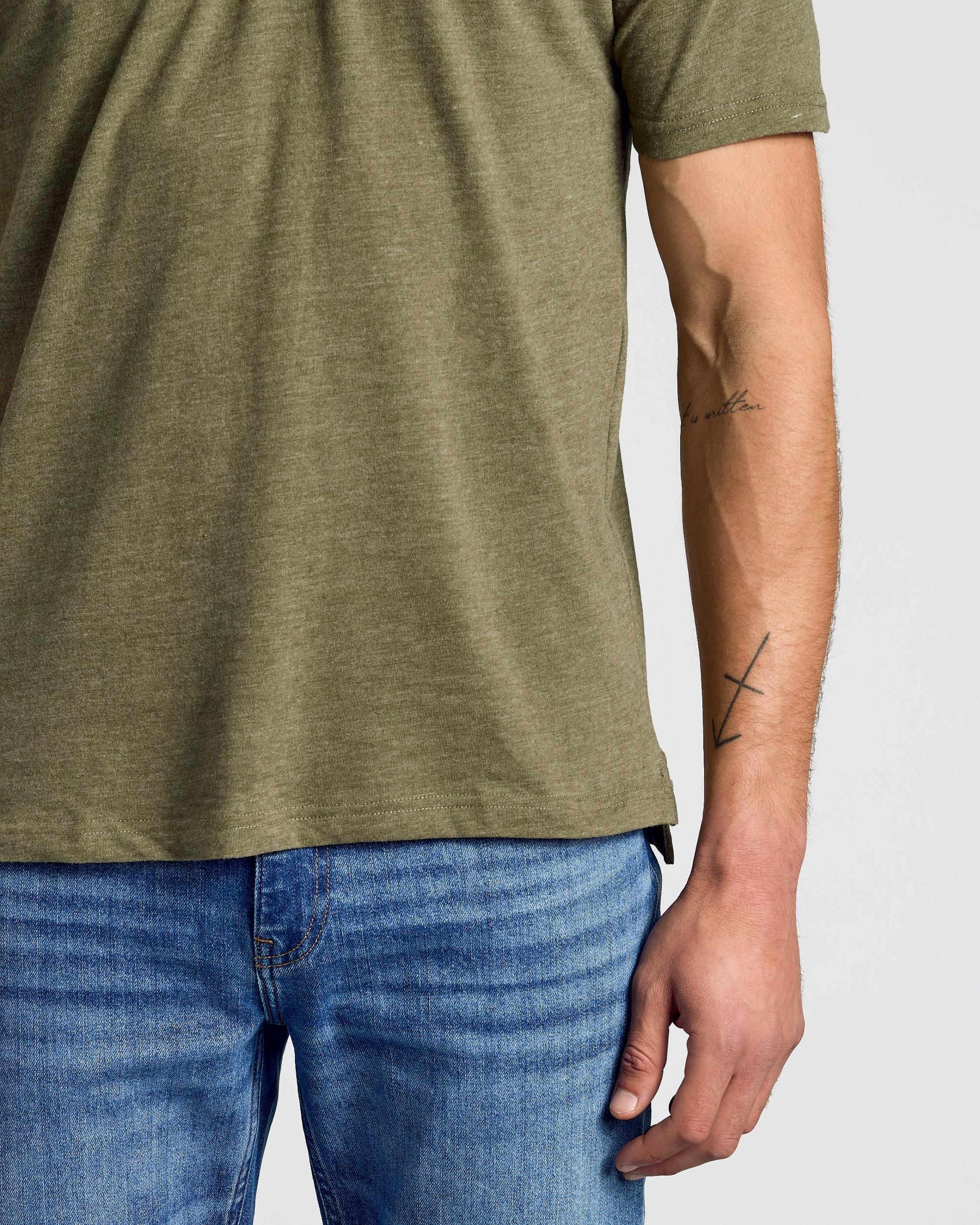 Heather Military Green Classic Polo Product Image