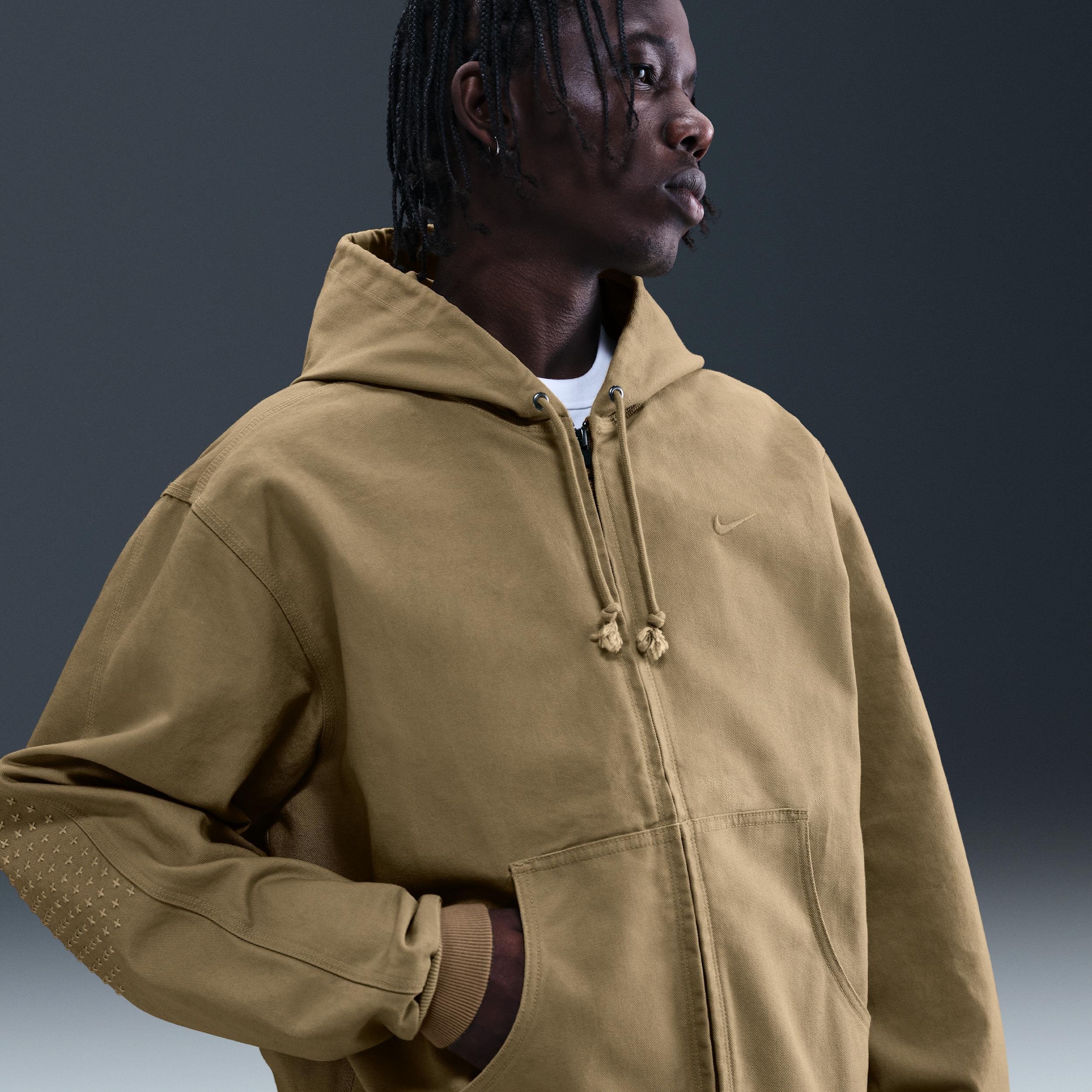 Nike Mens Life Full-Zip Unlined Jacket | HQ6122-297 Product Image