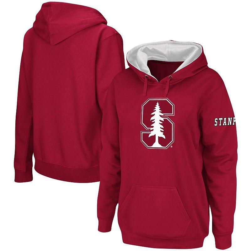 Women's Cardinal Stanford Cardinal Team Big Logo Pullover Hoodie,  Product Image
