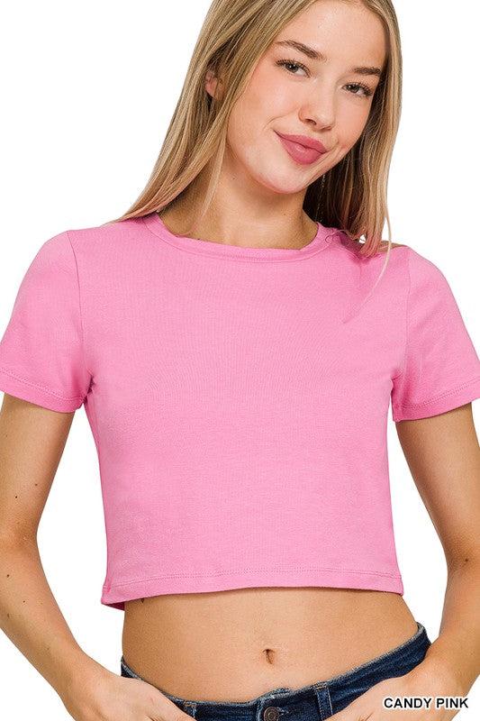 Jeran Cotton Crop Top Product Image