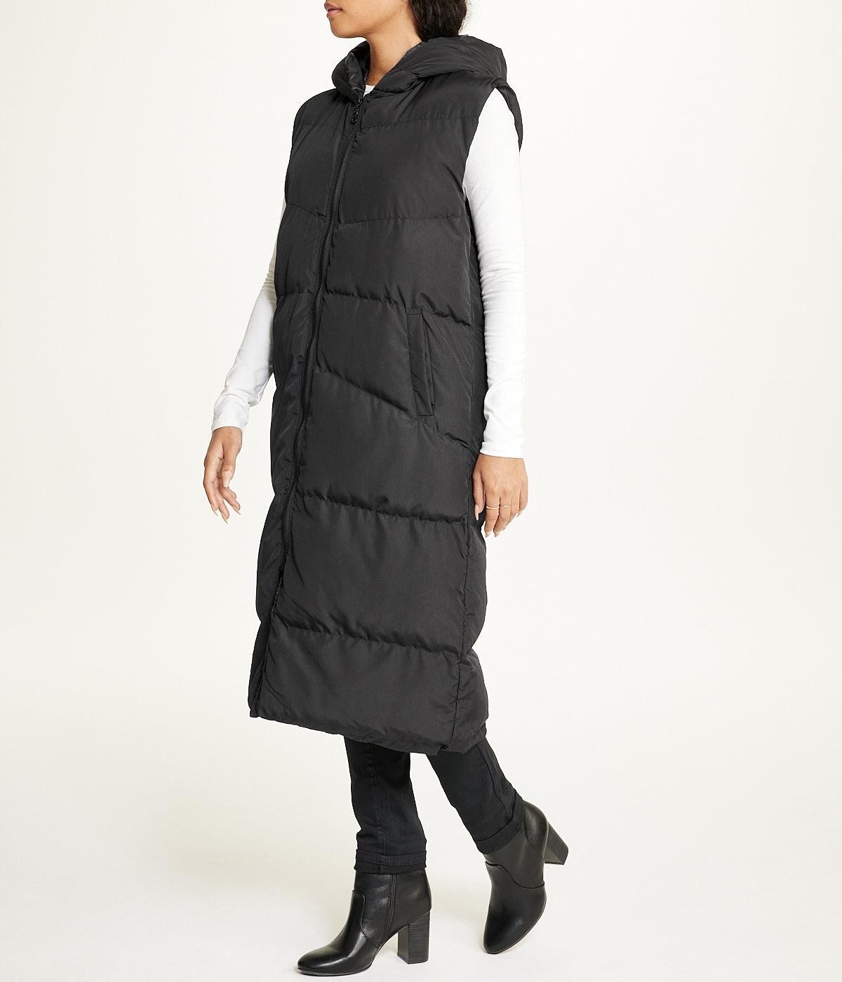 Long Puffer Vest Product Image