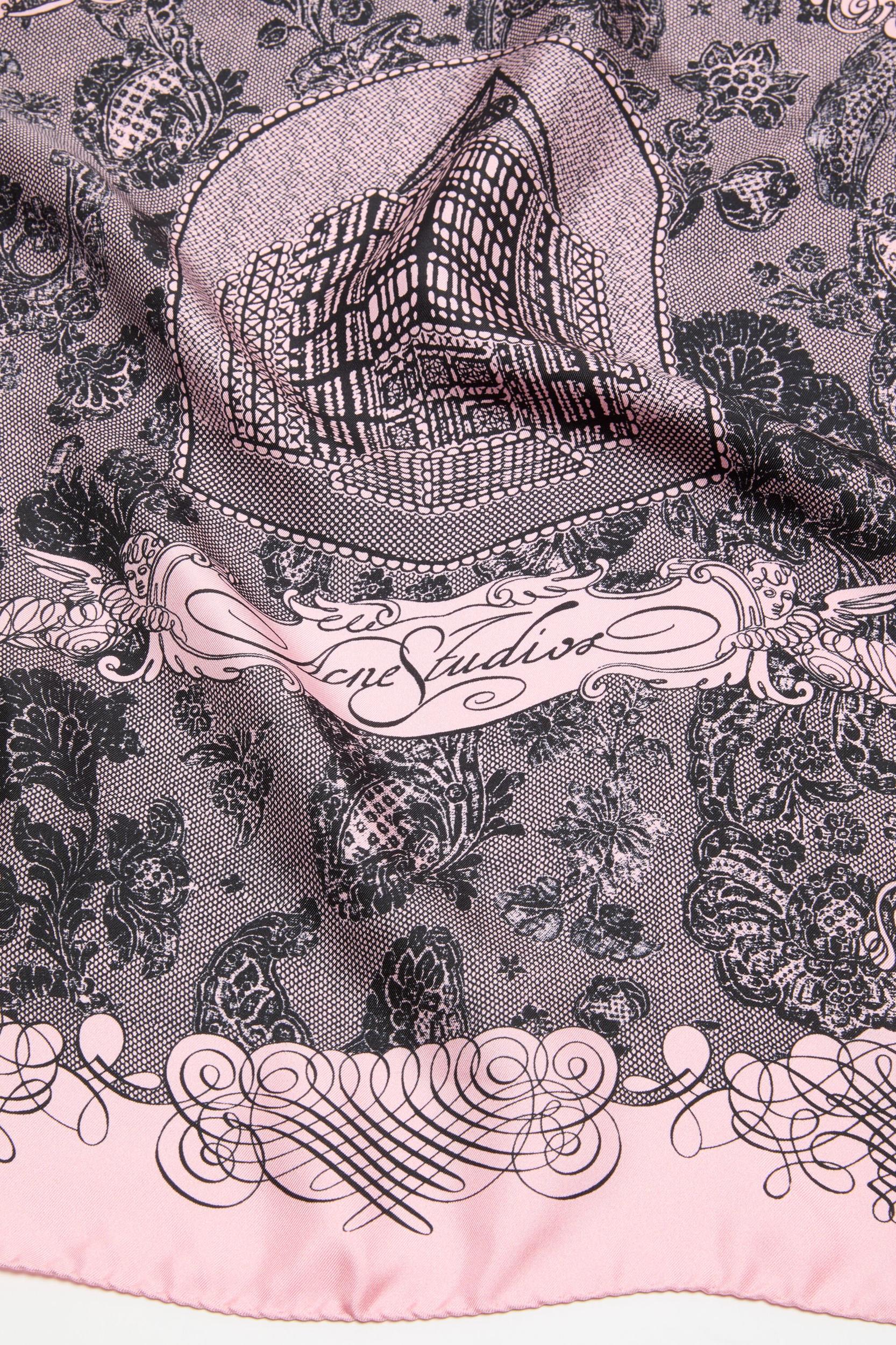Silk print scarf Product Image