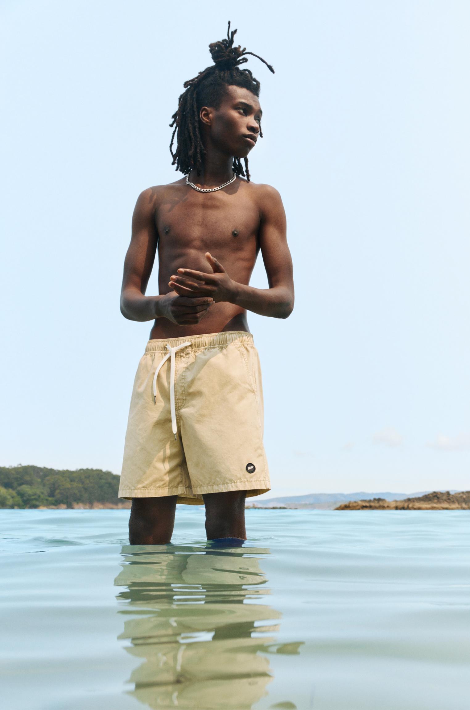 STWD garment-dye board shorts Product Image