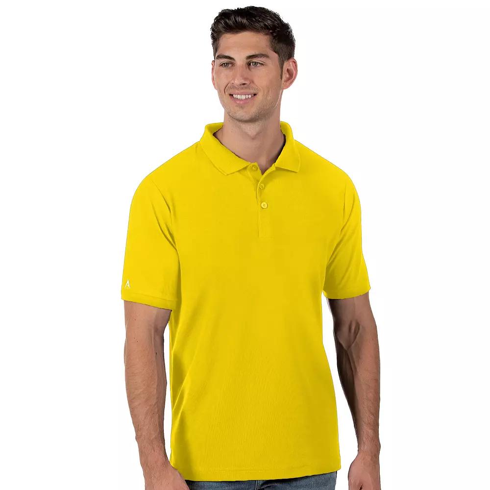 Men's Antigua Legacy Fitted Pique Golf Polo,  Product Image