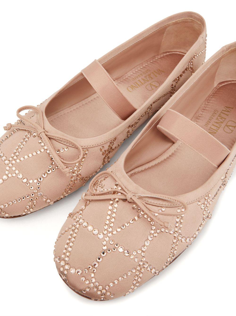 Toile Iconographe embellished ballerina shoes Product Image