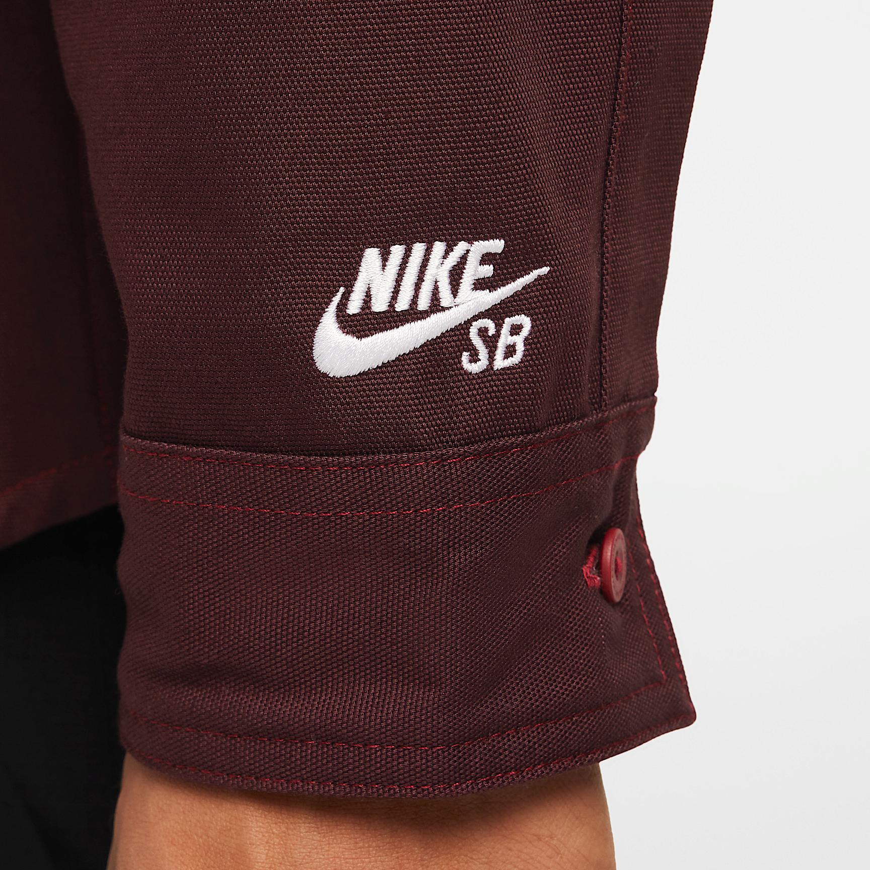Men's Nike SB Long-Sleeve Woven Skate Top Product Image