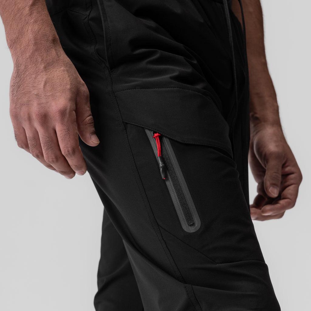 0690. Tetra-Lite® Tech High Rib Jogger - Black Male Product Image
