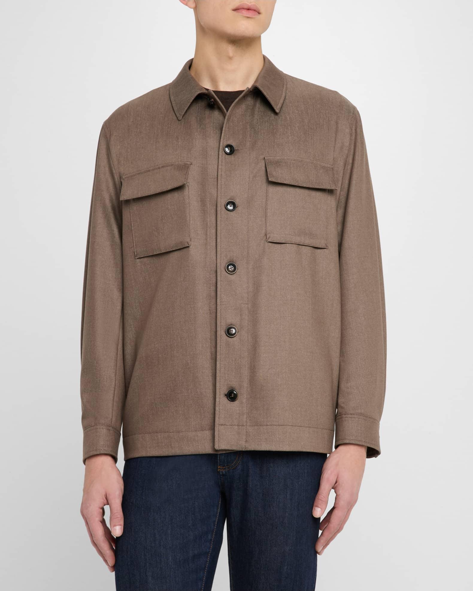 Men's Corvin Wool Shirt Jacket Product Image