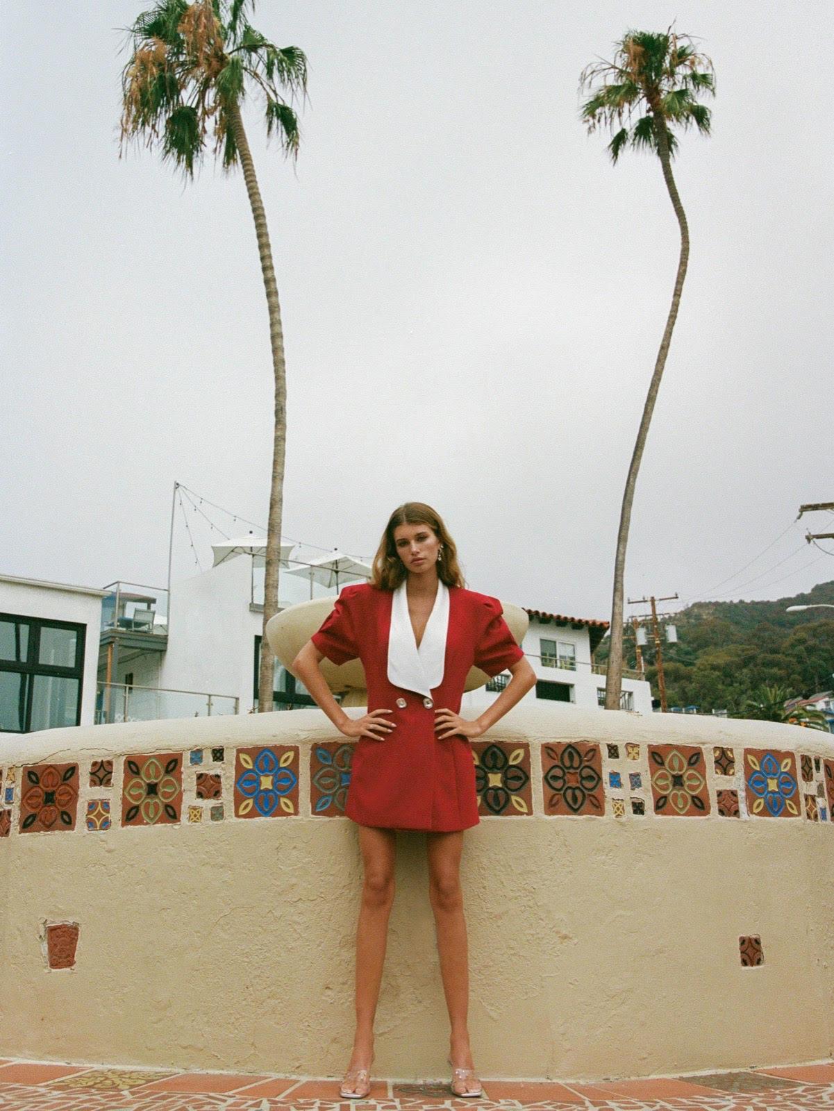 Alia Dress (Red) (Final Sale) Product Image