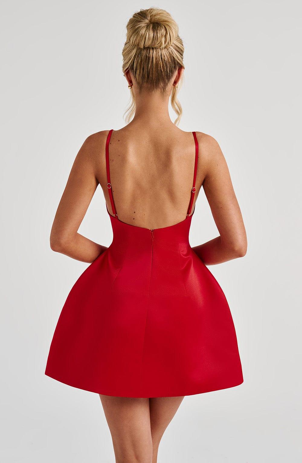 Tate Mini Dress - Red Product Image