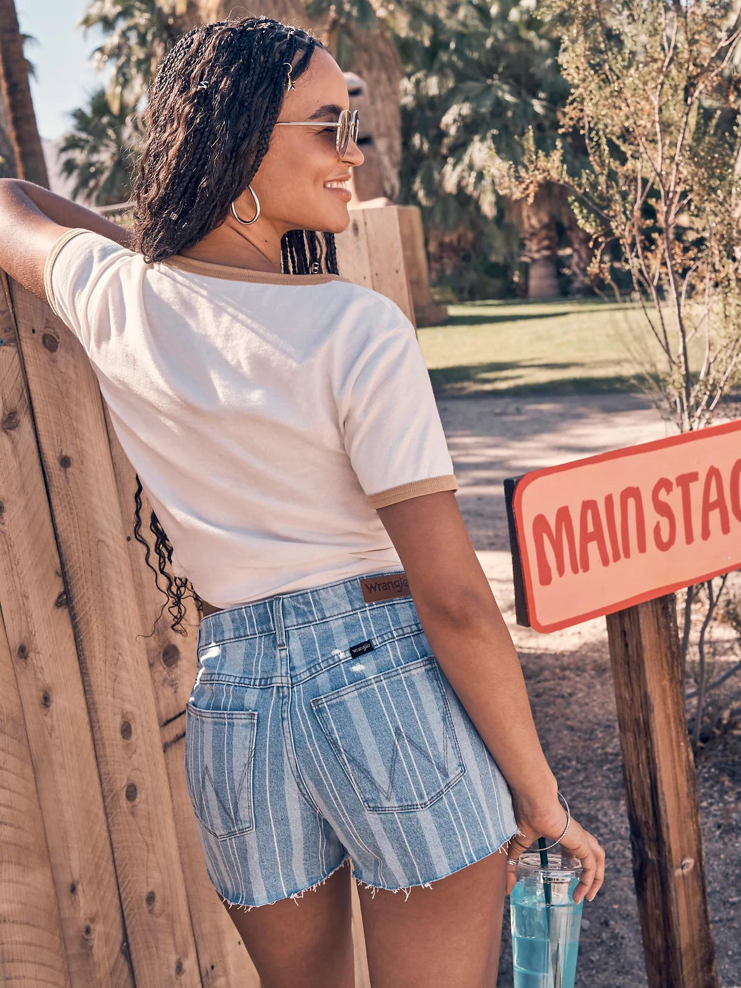 Women's Vintage Print Short | Women's SHORTS & SKIRTS | Wrangler® Product Image