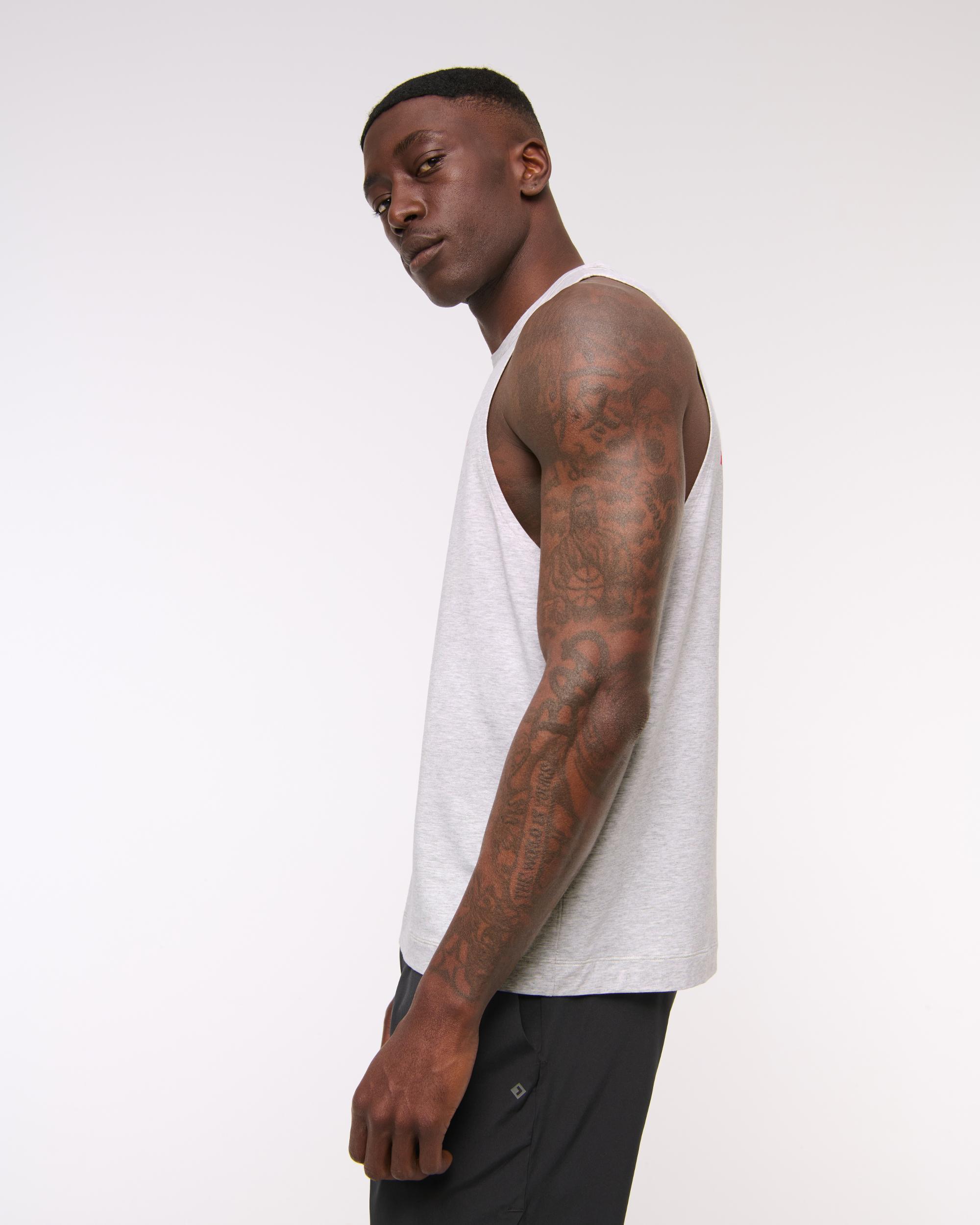 YPB Active Cotton-Blend Graphic Tank Product Image