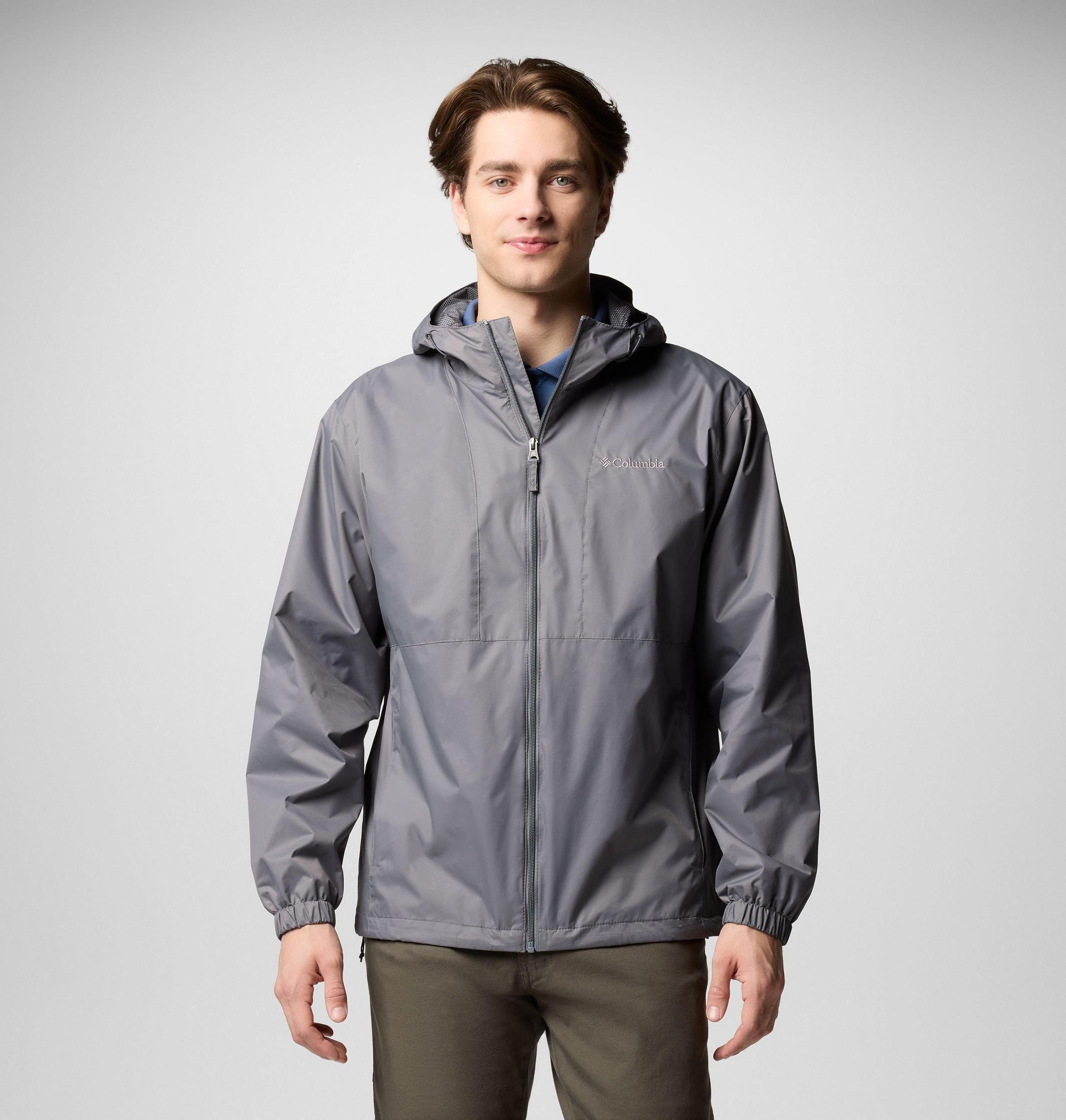 Columbia Mens Glenbrook Bend Rain Jacket - Tall- Product Image