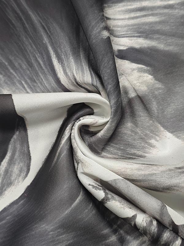 Batwing Sleeves Loose Asymmetric Floral Printed Split-Joint Split-Side One-Shoulder Evening Dresses Maxi Dresses Product Image