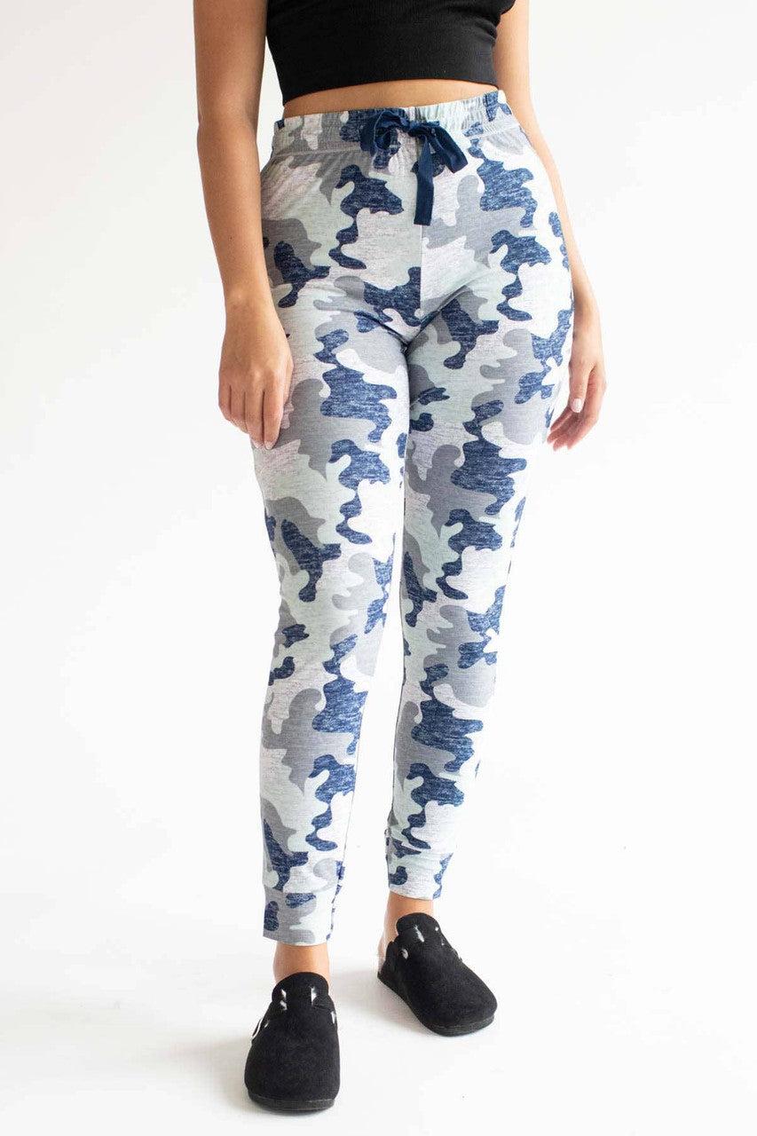 Stone Camo Lounge Pants Product Image