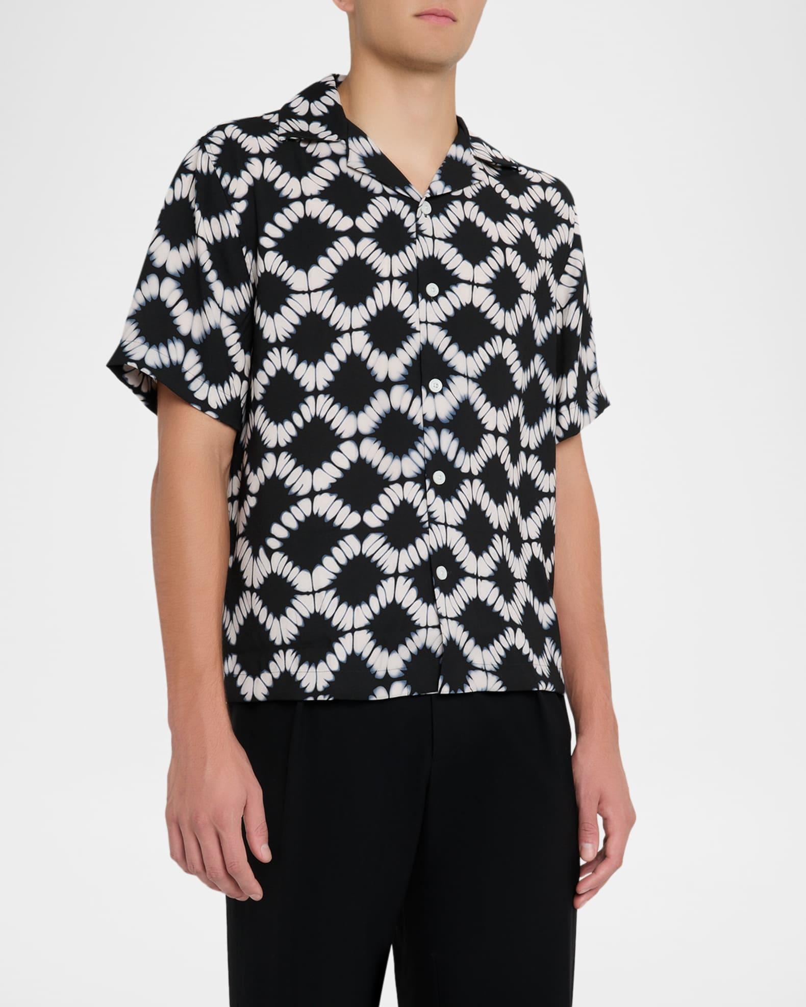 Men's Makarb Geometric Camp Shirt Product Image