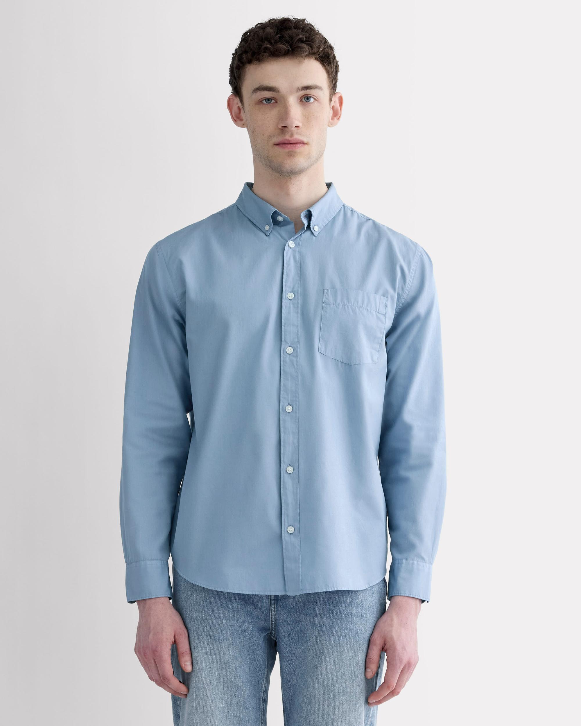 Mens Washed Poplin Shirt by Everlane Product Image