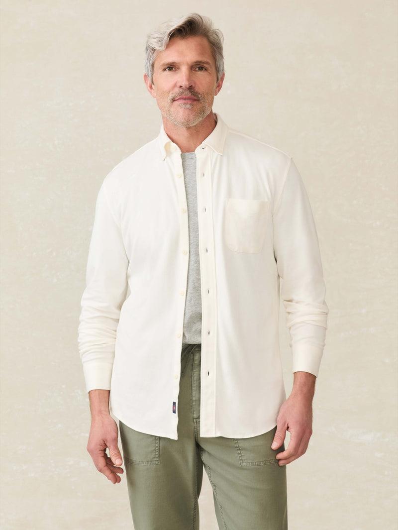 Coastline Knit Shirt - Whitewall Male Product Image