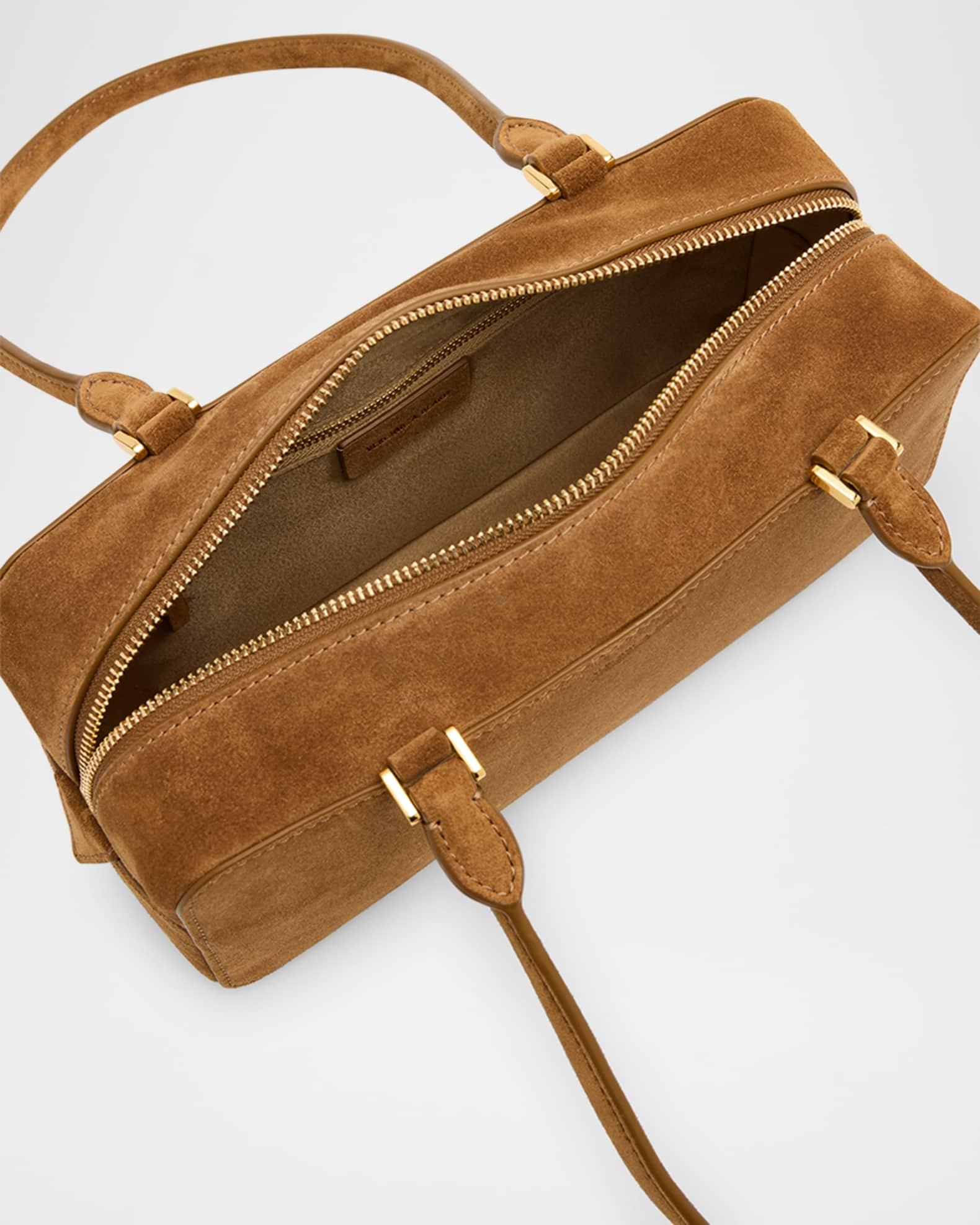 Boxy Suede Shoulder Bag Product Image