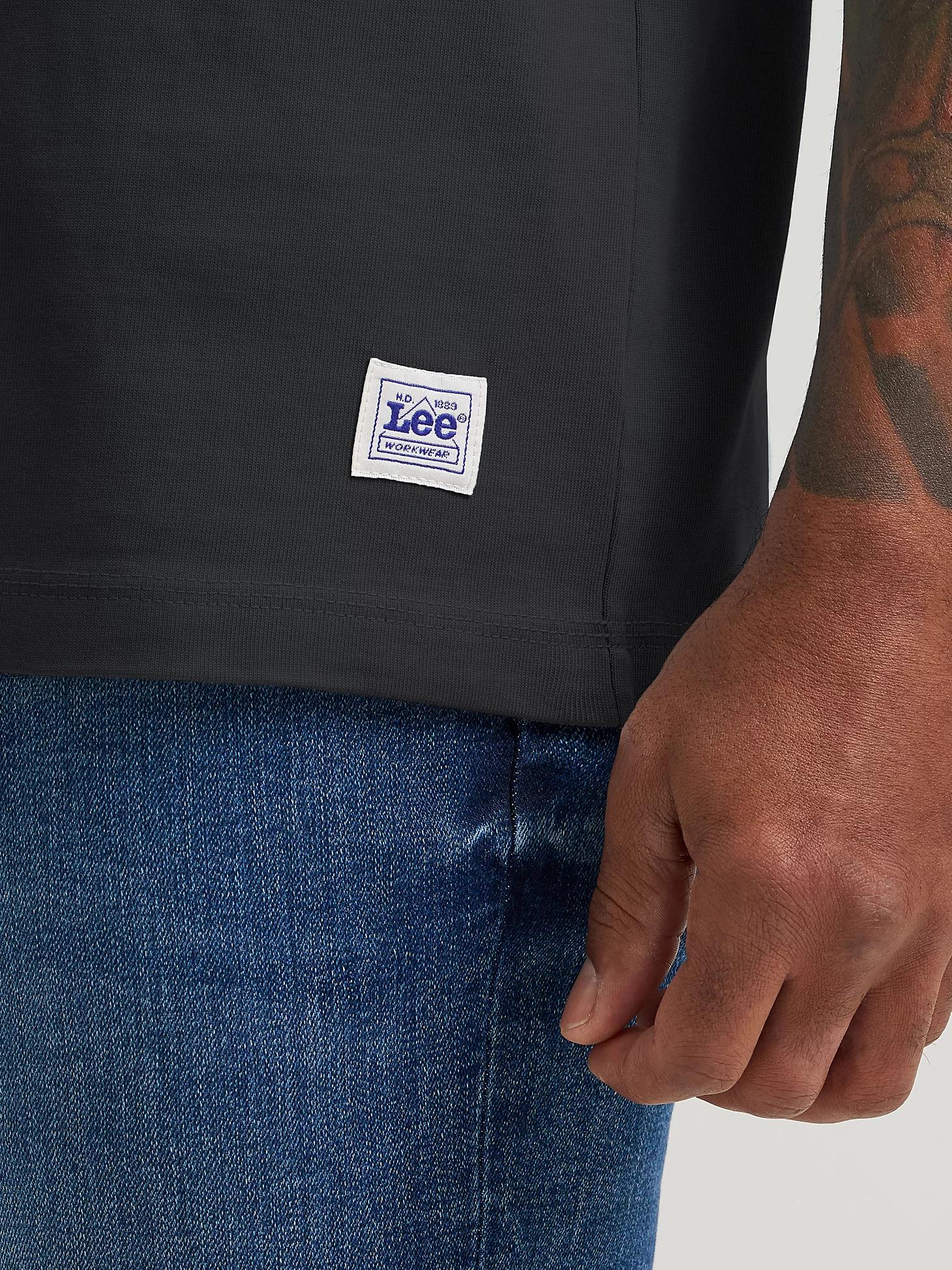Men's Relaxed Fit Heavyweight Pocket Tee | Men's Tops & Tees | Lee® Product Image