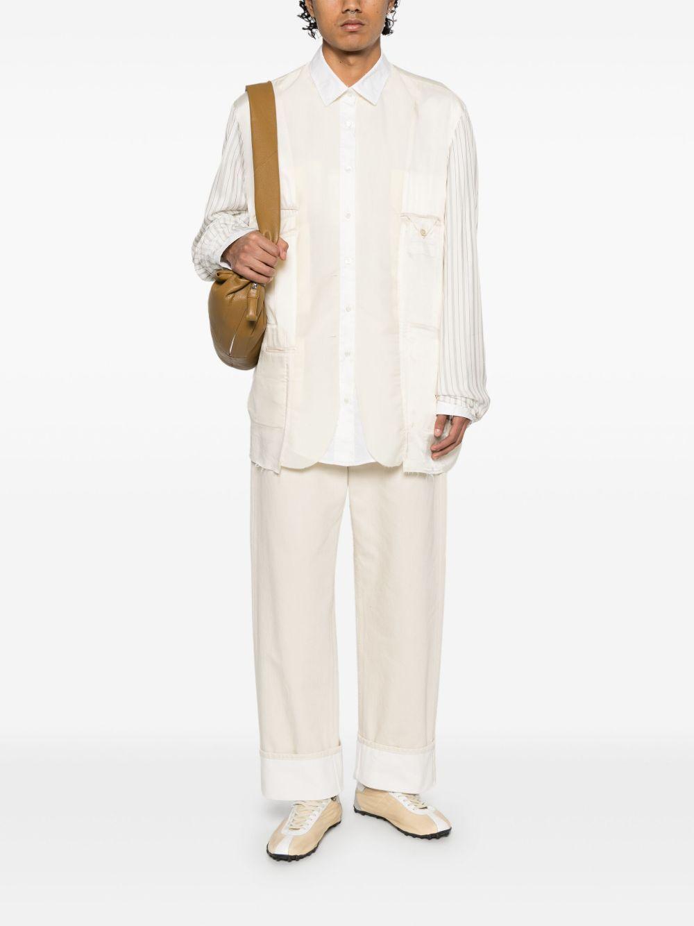 panelled shirt jacket Product Image