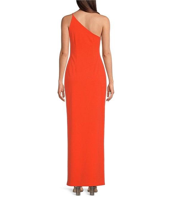 Belle by Badgley Mischka Winnie One Shoulder Dress Product Image