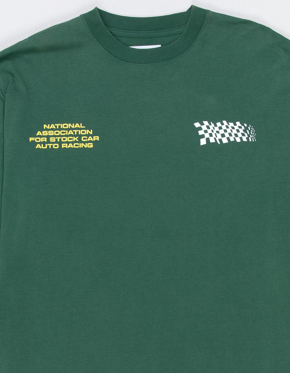 TILLYS x NASCAR Blueprint Mens Long Sleeve Tee - GREEN Product Image