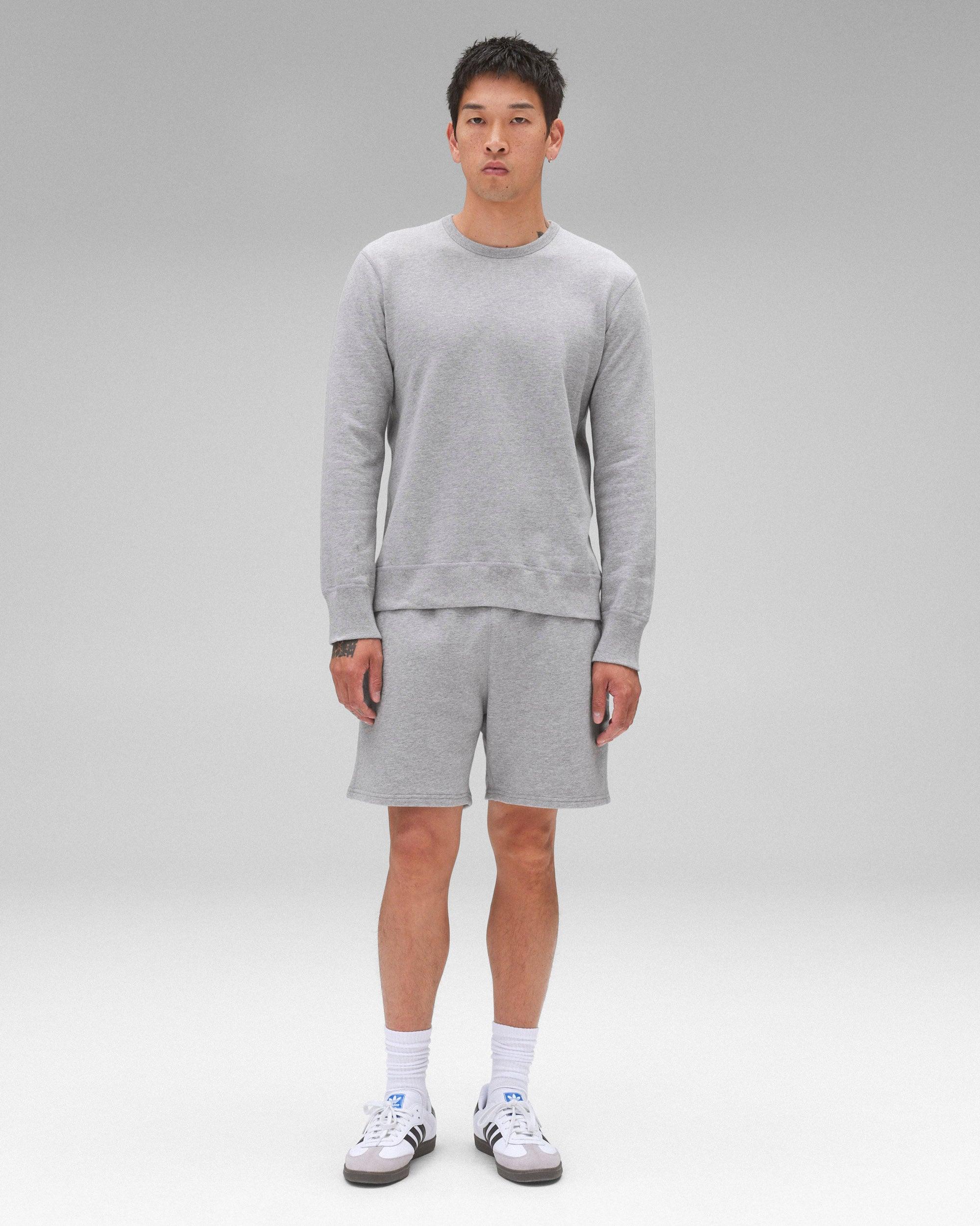 Midweight Terry Slim Crewneck - Vault Male Product Image