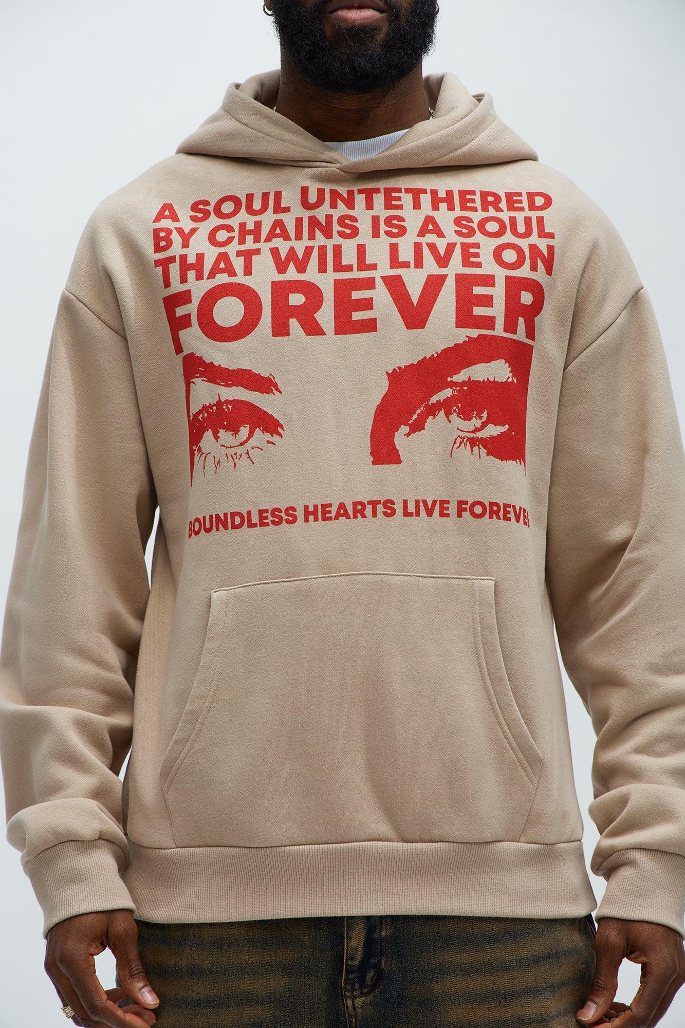Boundless Hearts Hoodie - Tan Product Image