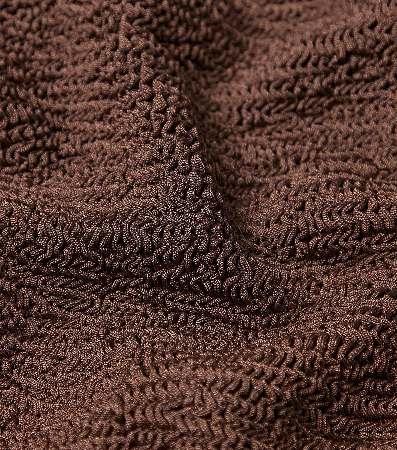 Square Neck Swim - Metallic Chocolate Product Image