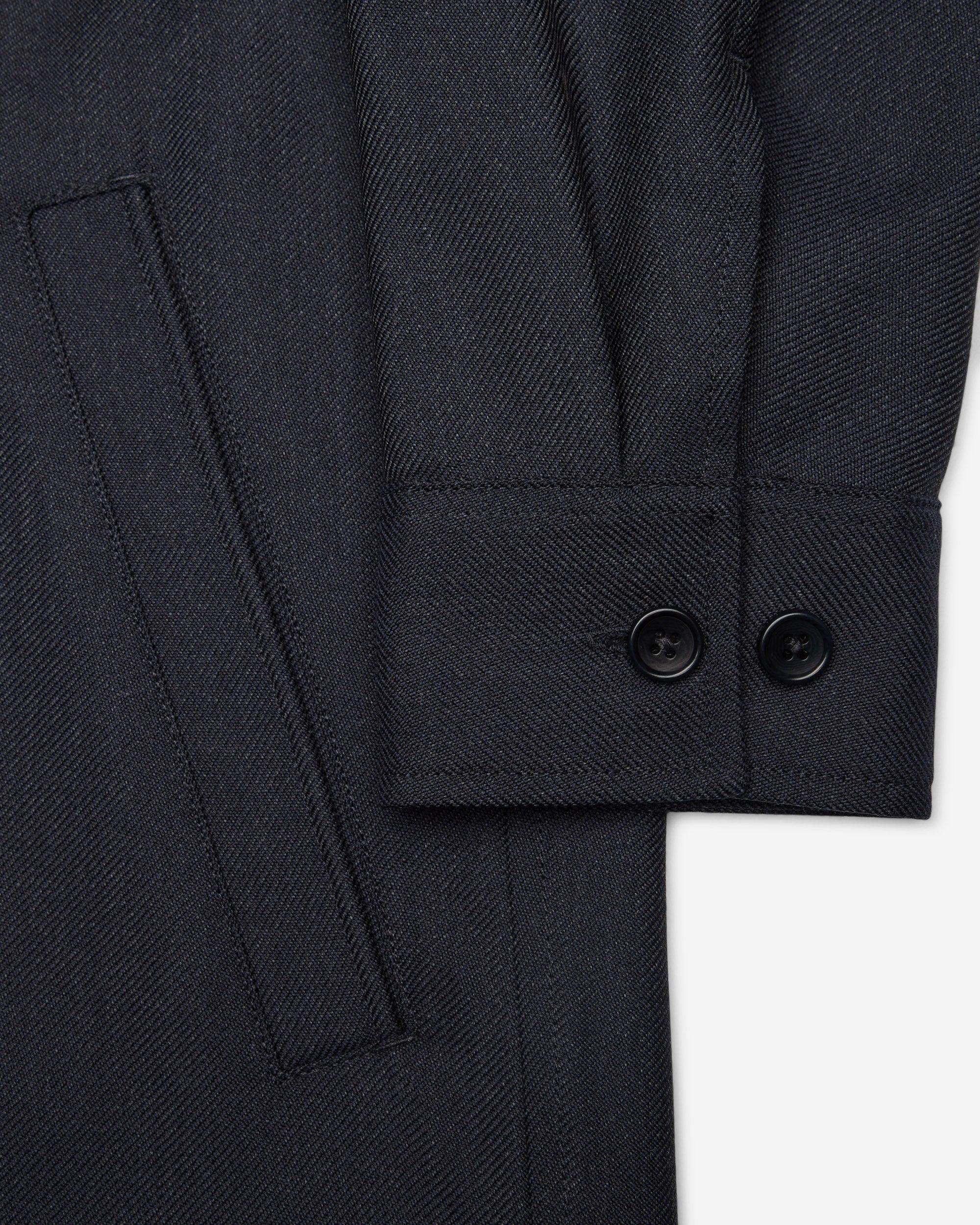 Sabbath Embellished Cropped Hoodie Washed Black | ALLSAINTS US Product Image