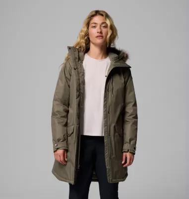 Columbia Womens Suttle Mountain Long Insulated Jacket- Product Image